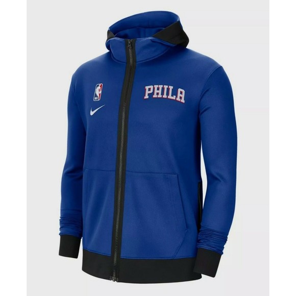 Nike Therma Flex Philadelphia 76ers Embroidered Full Zip Jacket CN4052-495 Sz XL - Picture 2 of 10